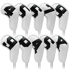 Load image into Gallery viewer, Golf Iron Head Covers Set, Waterproof Protective Club Covers
