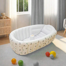 Load image into Gallery viewer, Inflatable Baby Bathtub and Toddler Chair with Air Pump and Back Support
