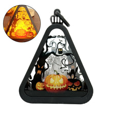 Load image into Gallery viewer, Halloween Decor Triangle Table Lamp
