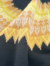 Load image into Gallery viewer, Womens Chunky Jacquard Round Neck Sweater with a Nature Inspired Pattern in Eight Colors
