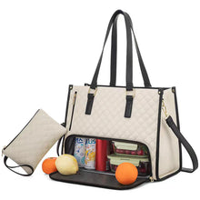Load image into Gallery viewer, Insulated Lunch Tote Bag with Thermal Interior
