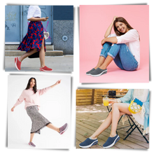 Load image into Gallery viewer, Slip-On Comfort Shoes with Air Cushion and Arch Support – Lightweight Wide Fit Walking Shoes
