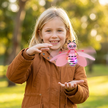 Load image into Gallery viewer, Flying Bee Toy with Motion Sensor Control and LED Light Effects
