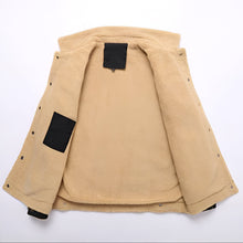 Load image into Gallery viewer, Foldover Collar Aviator Jacket
