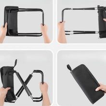 Load image into Gallery viewer, Portable Folding Camping Stool with Adjustable Zippers and Metal Frame
