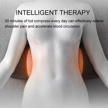 Load image into Gallery viewer, Waist Support Pillow with Heating and Vibrating Back Massager
