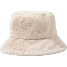 Load image into Gallery viewer, Plush Winter Bucket Hat for Women
