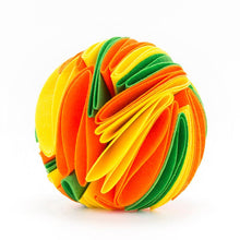 Load image into Gallery viewer, SniffBall Dog Snuffle Toy Interactive Treat Search Ball
