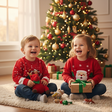 Load image into Gallery viewer, Lovely Kids Christmas Sweater Soft Warm Knit Holiday Pullover
