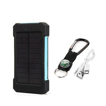 Load image into Gallery viewer, Portable Solar Power Bank with Wireless Charging
