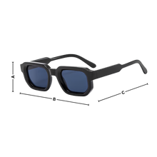 Load image into Gallery viewer, Bold Energy Rectangle UV Sunglasses  - Ozerty
