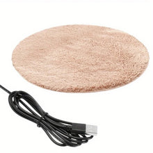 Load image into Gallery viewer, Plush Warming Heated Cat Bed
