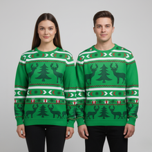 Load image into Gallery viewer, Cozy Unisex Christmas Sweater Loose Fit Holiday Knit
