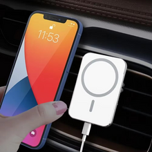 Load image into Gallery viewer, 15W Magnetic Wireless Car Charger Mount with Type-C Fast Charging for iPhone 12 and 13 Series
