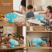 Load image into Gallery viewer, Astronaut Stacking Balance Game with Spinner and Dice
