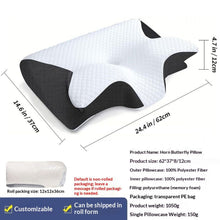 Load image into Gallery viewer, Butterfly-shaped Memory Foam Slow-rebound Pillow
