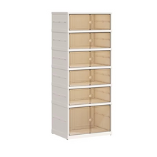 Load image into Gallery viewer, Transparent Foldable Large-Capacity Shoe Organizer
