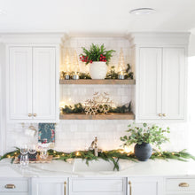 Load image into Gallery viewer, Glass Rotating Christmas Tree with 20 Warm White LEDs and Auto Timer
