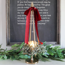 Load image into Gallery viewer, 25" Gold Tree Pillar Holder - Interior Delights
