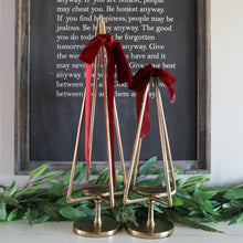Load image into Gallery viewer, 20" Gold Tree Pillar Holder - Interior Delights
