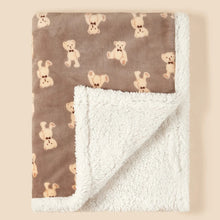 Load image into Gallery viewer, Fleece Infant Swaddle Blanket
