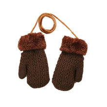 Load image into Gallery viewer, Kids Knit Mittens Winter Wear
