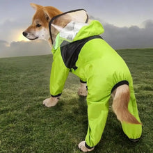 Load image into Gallery viewer, Dog Rain Suit Waterproof Full Body Jumpsuit
