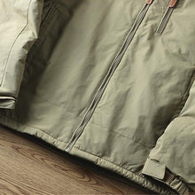 Load image into Gallery viewer, Hooded Jacket with Lined Interior and Adjustable Drawstring Hood, Wind Resistant Shell
