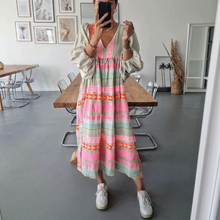 Load image into Gallery viewer, Vibrant Loose Dress
