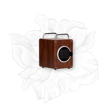 Load image into Gallery viewer, Automatic Watch Winder Black Walnut With Quiet Japanese Motor
