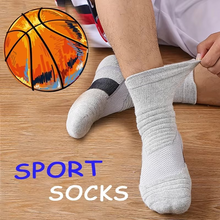 Load image into Gallery viewer, Breathable Moisture Wicking Athletic Basketball Socks for Men
