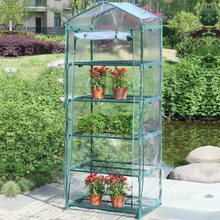 Load image into Gallery viewer, Adjustable Waterproof Plant Cover for Garden, Multi Layer Frost Protection Greenhouse for Vegetables and Flowers

