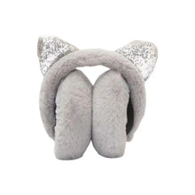 Load image into Gallery viewer, Plush Cat Ear Earmuffs for Winter
