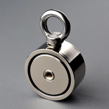 Load image into Gallery viewer, Dual Strength Fishing Magnet Kit - N52 Neodymium 80/120KG Force with 10m Rope
