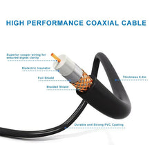 Load image into Gallery viewer, Outdoor TV Antenna with 360 Degree Remote Rotation and Signal Amplifier, 33ft Cable
