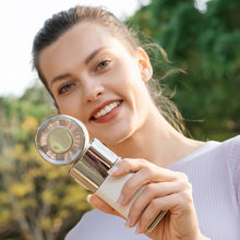 Load image into Gallery viewer, Portable Neck Fan with Built-in Power Bank and Foldable Design
