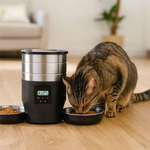 Load image into Gallery viewer, Automatic Cat Feeder, WiFi Smart Pet Food Dispenser
