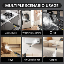 Load image into Gallery viewer, Portable 2500W Steam Cleaner with Heat Resistant Gloves and Multiple Nozzles for Home and Car
