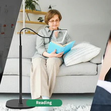Load image into Gallery viewer, Hands Free Full Page Magnifying Glass with LED Light and Adjustable Stand for Reading and Hobbies
