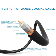 Load image into Gallery viewer, Motorized Outdoor TV Antenna with 360 Degree Rotation Remote and Steel Pole Mount
