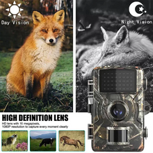 Load image into Gallery viewer, Motion Activated Wildlife Camera with Infrared Night Vision and 16MP Photo
