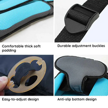 Load image into Gallery viewer, Child Car Seat Cushion with Five Point Harness and Breathable Mesh, Adjustable
