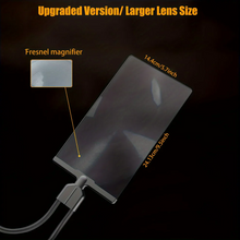 Load image into Gallery viewer, Neck Magnifying Glass with Optical Lens and Bendable Design for Reading
