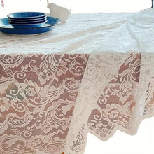 Load image into Gallery viewer, European Beige Phoenix Tablecloth for Elegant Home Décor
