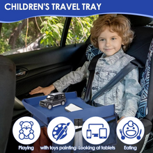 Load image into Gallery viewer, Car Seat Travel Tray and Stroller Organizer for Kids

