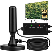 Load image into Gallery viewer, Long Range HDTV Digital Antenna with Magnetic Base and HD Cable for Indoor and Outdoor Use
