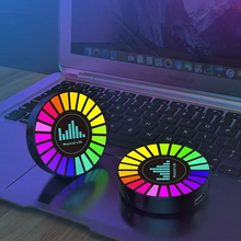 Load image into Gallery viewer, Aromatherapy Magnetic RGB Ambient Lamp with Air Freshener for Car or Room
