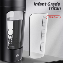 Load image into Gallery viewer, Electric Protein Shaker Bottle, 22oz USB Rechargeable Portable Mixer Cup for Smooth Shakes and Drinks
