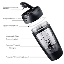 Load image into Gallery viewer, Electric Protein Shaker Bottle, 22oz USB Rechargeable Portable Mixer Cup for Smooth Shakes and Drinks
