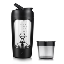 Load image into Gallery viewer, Electric Protein Shaker Bottle, 22oz USB Rechargeable Portable Mixer Cup for Smooth Shakes and Drinks
